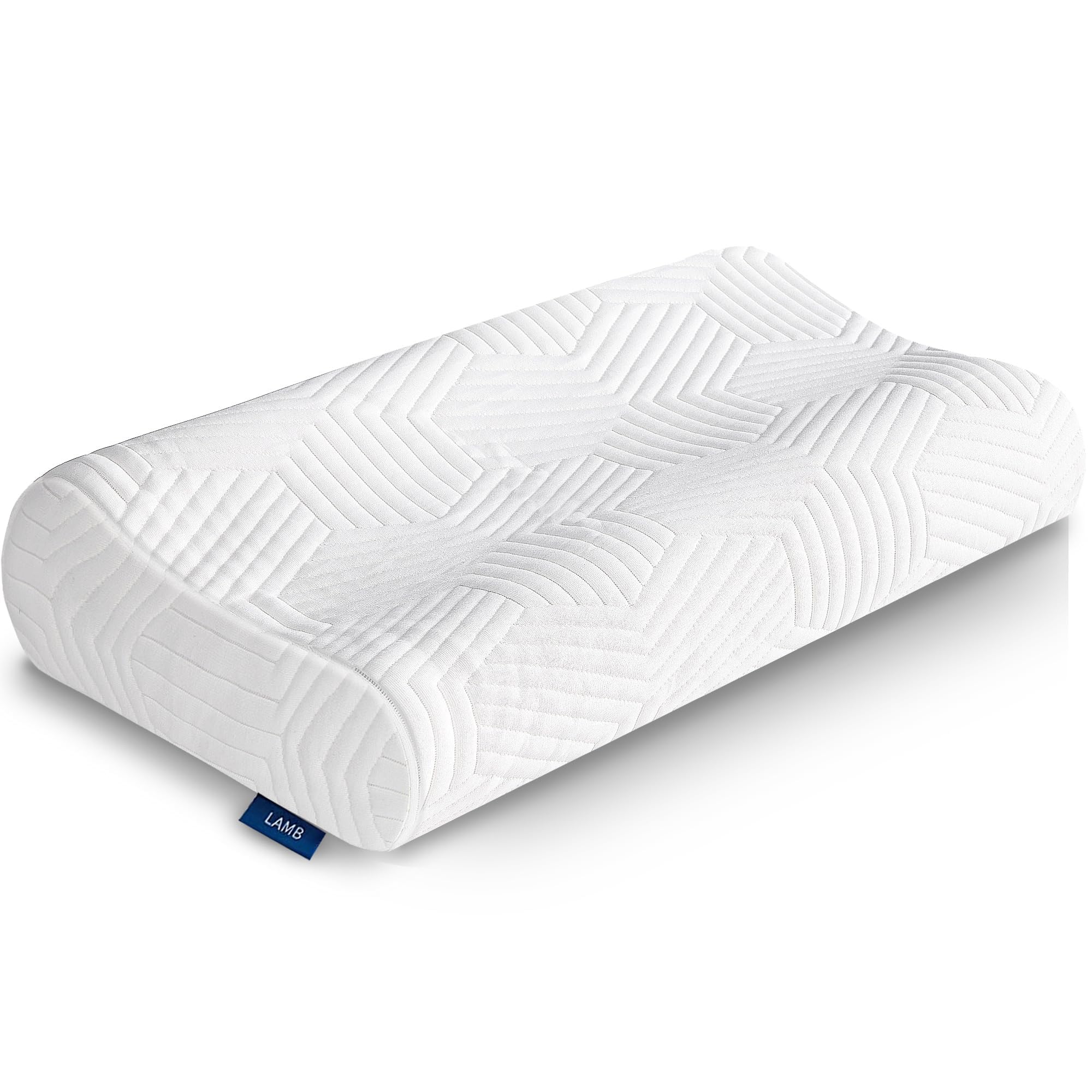 LAMB Höheneinstellbares Memory Foam Kissen Kopfkissen