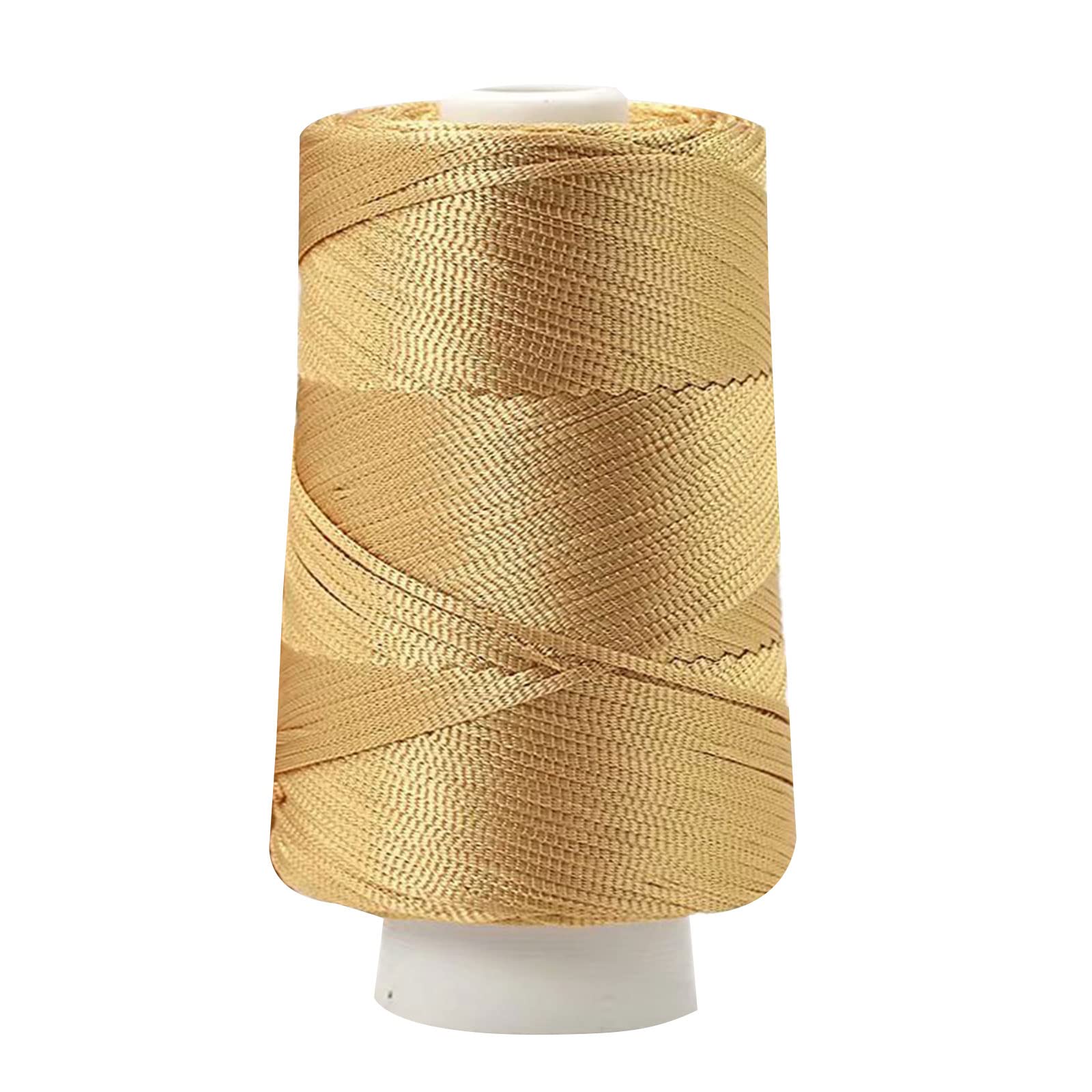 Hsioluted Braiding Cord Thread 2mm Thickness Cotton Linen Knitting Rope for Art Craft Bag Weaving Sewing Accessories Wool