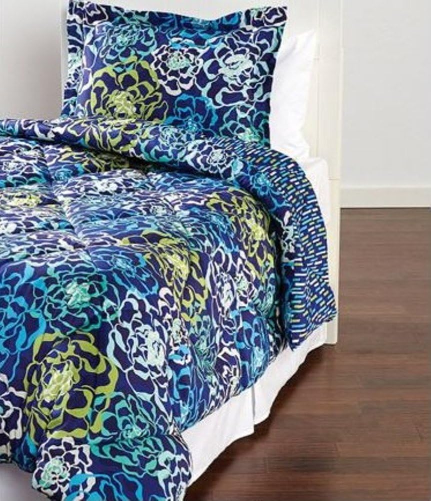 Vera Bradley Katalina Blues Full/queen Comforter Set Home