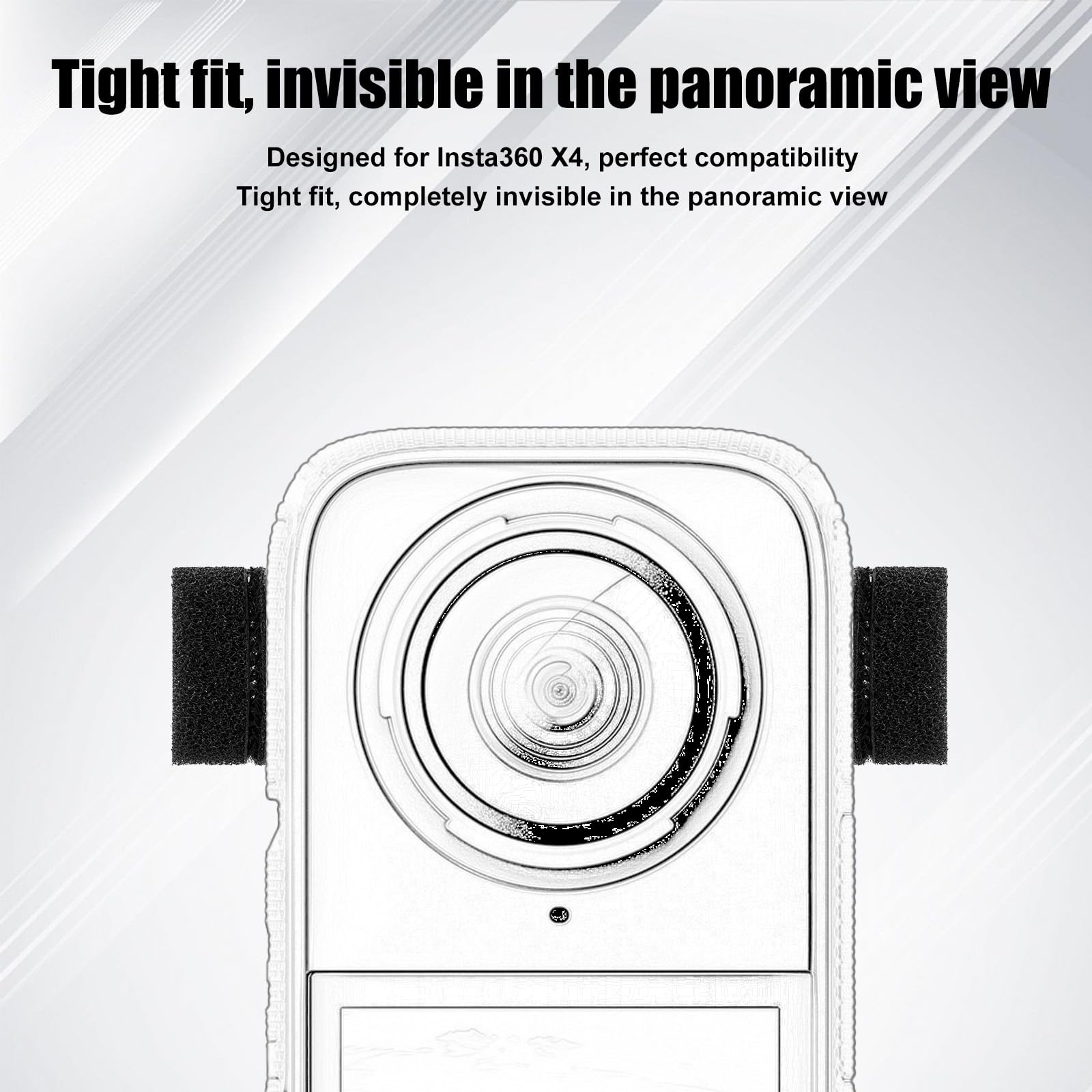 6 Mic Muff Per Insta360 X4 - Protezione Antivento Microfono | Schiuma Fonoassorbente - Foto 11