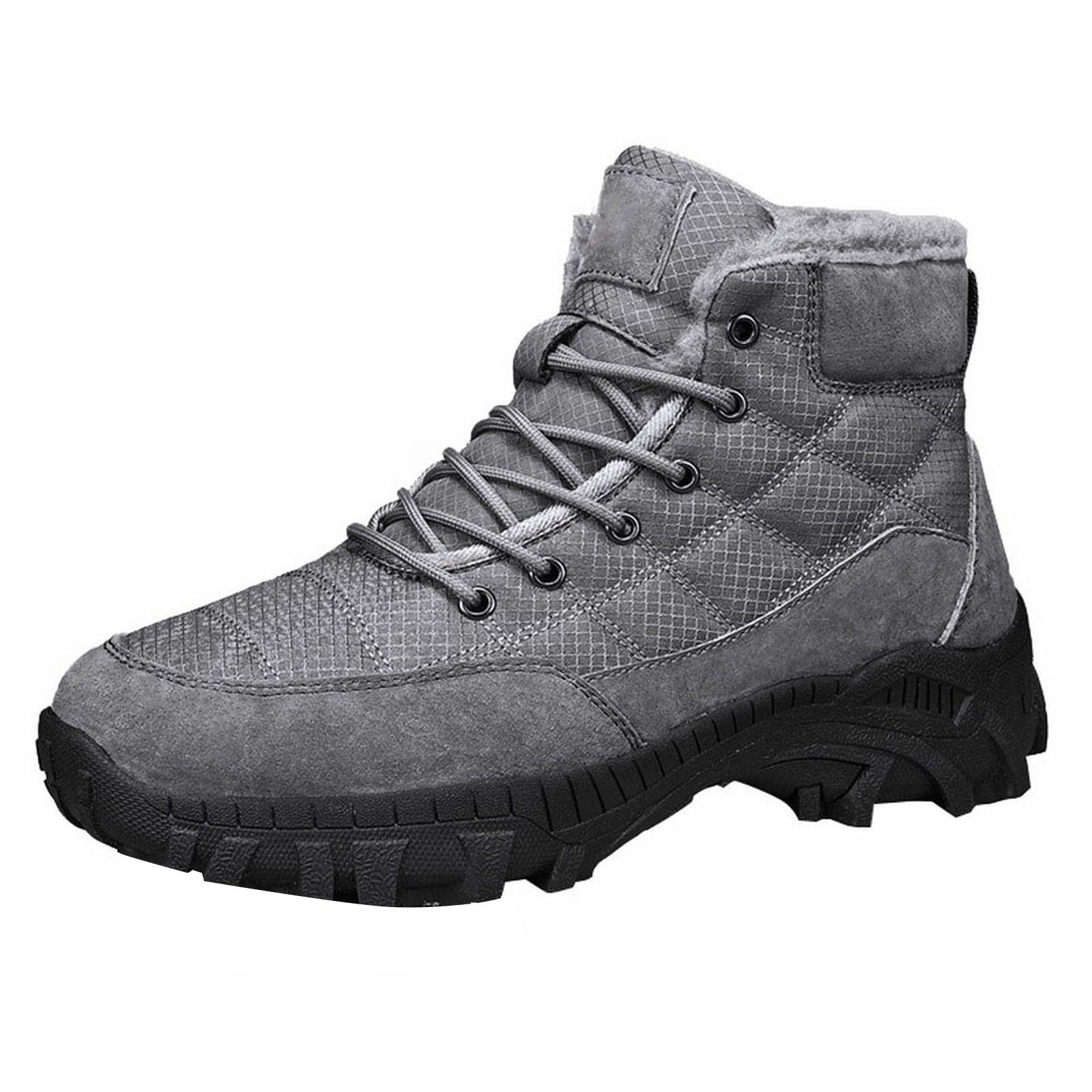 Bottes d'hiver chaudes et légères pour homme