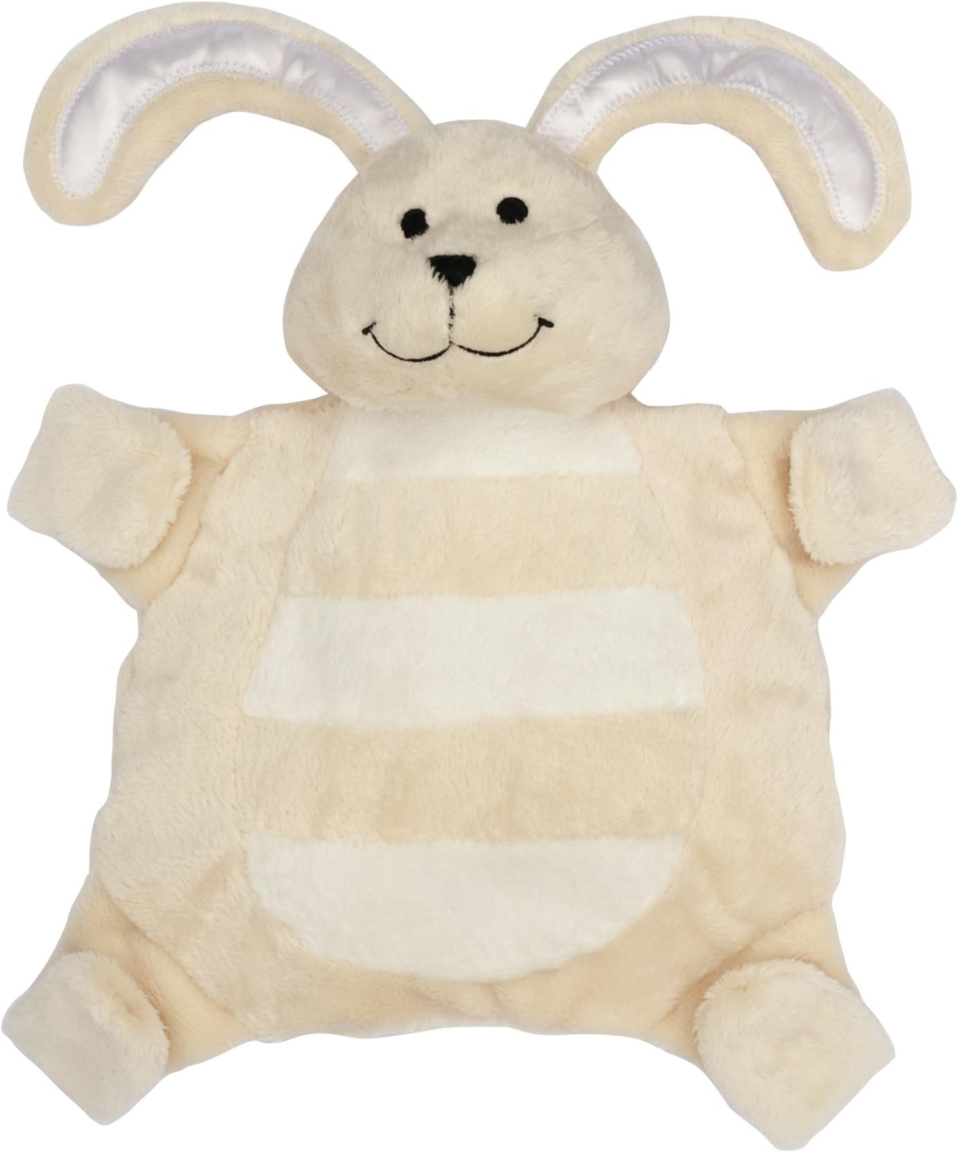 Sleepytot Bunny Comforter and Soother Holder, Baby Sleep Aid Attachable in Cream