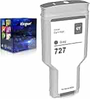 新品、未開封HP DesignJet 72B グレー　インクカートリッジ #3 Amazon.co.jp: KSI 300ml グレーインクカートリッジ HP 727 染料