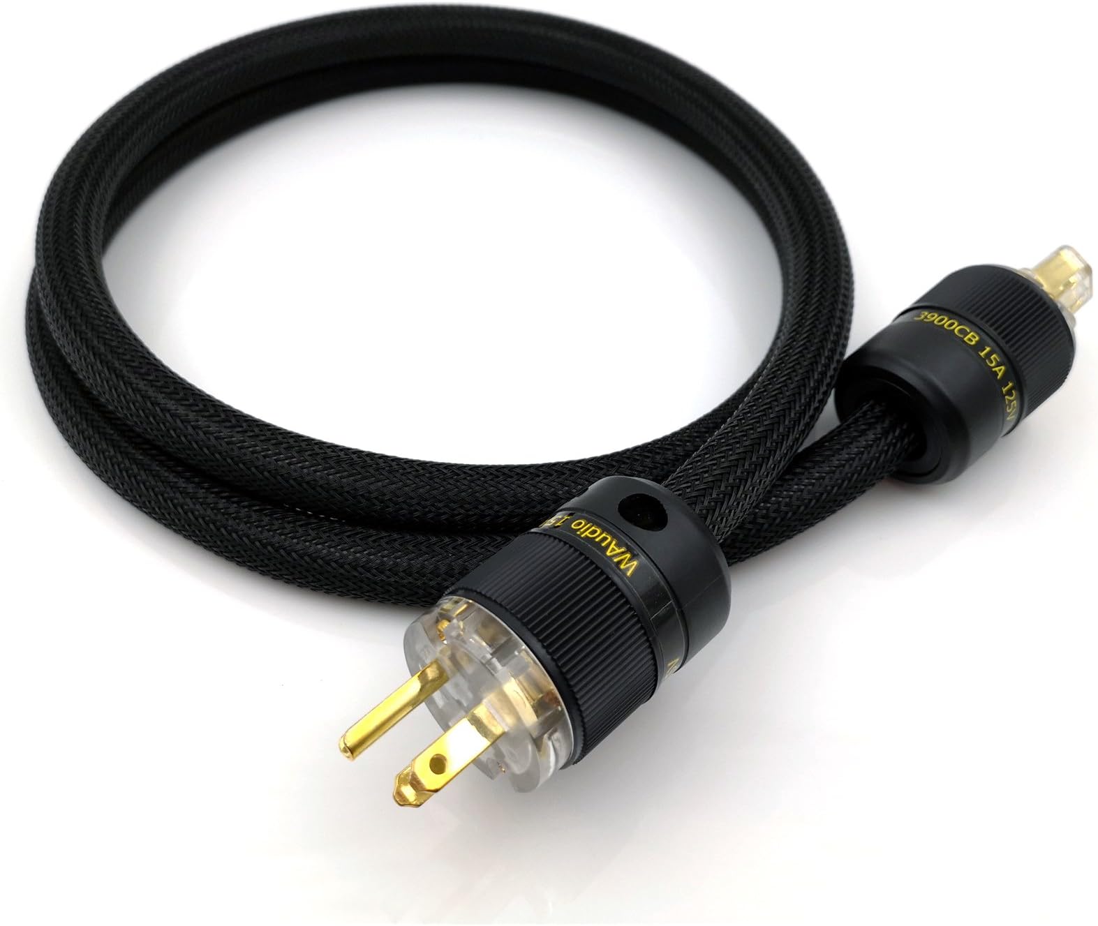 Audiophile AC Power Cable - WAudio 10AWG HiFi Power Cord 3.3FT