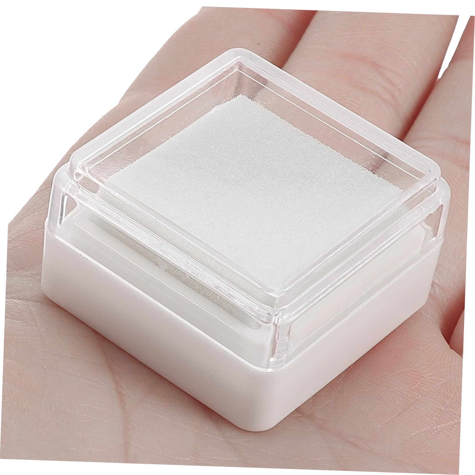 ARTIBETTER 5 Set Tampone Di Inchiostro Vuoto Goffratura Pad Di Inchiostro Di Timbro Tampone Di Inchiostro Per Timbri Per L'artigianato Tamponi Per Timbri A Inchiostro Spugna Bianca 5 Pezzi*5