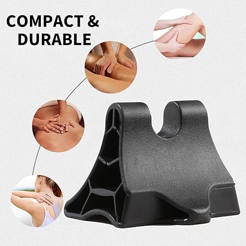 Miniatura 7 de Herramienta de masaje de punto de presión negra de mano - Disparador muscular profundo masajeador de punto de acupresión - Dispositivo de tracción