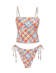 Orange Colorful Gingham