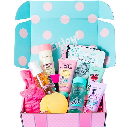 Miniatura 1 de Cestas de regalo para mujeres, kit de belleza para mujeres, juego de regalo de 13 piezas para el cuidado de la piel en una elegante caja de regalo,
