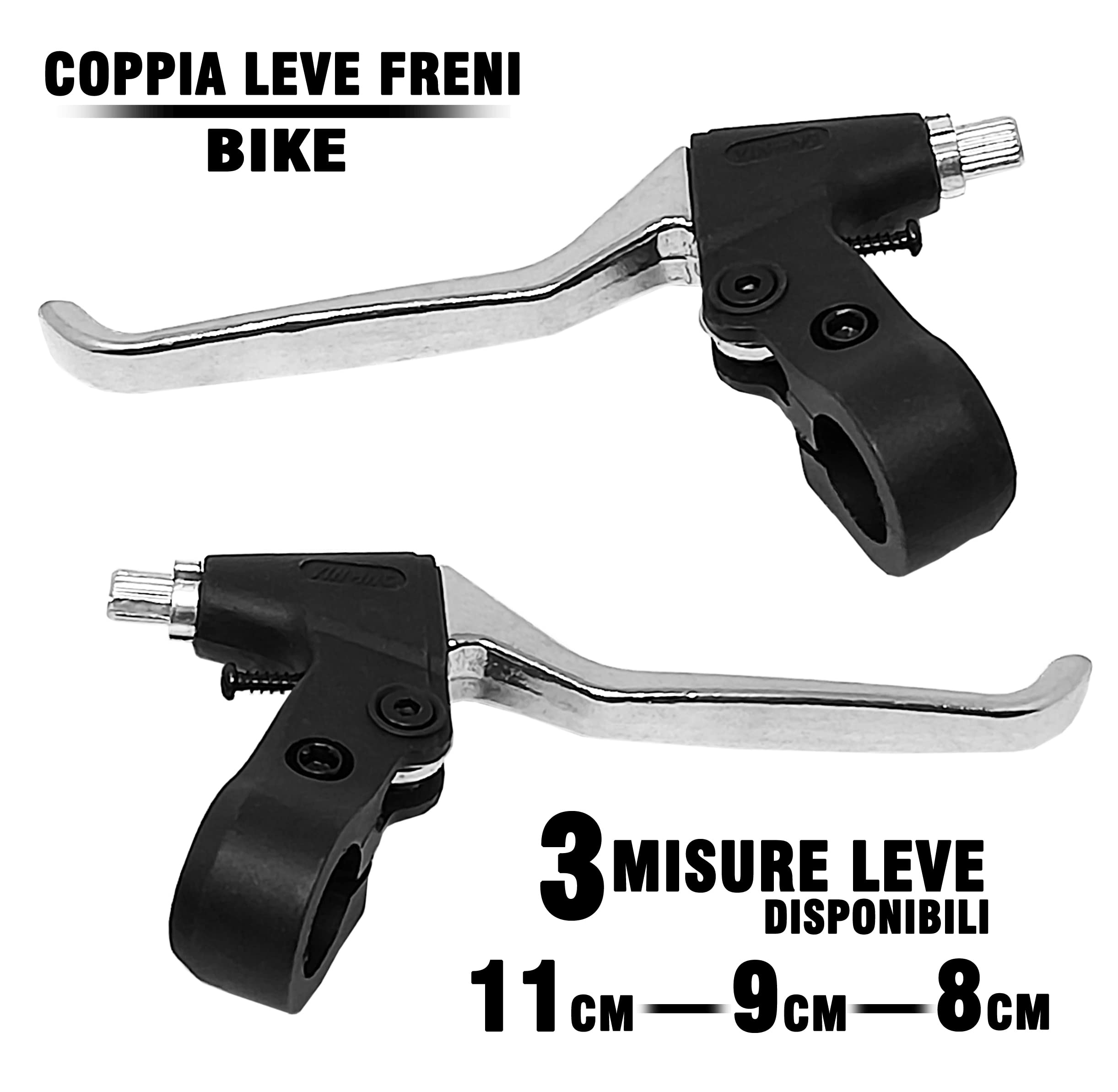 COPPIA LEVE FRENO BICI IN ALLUMINIO BICICLETTA