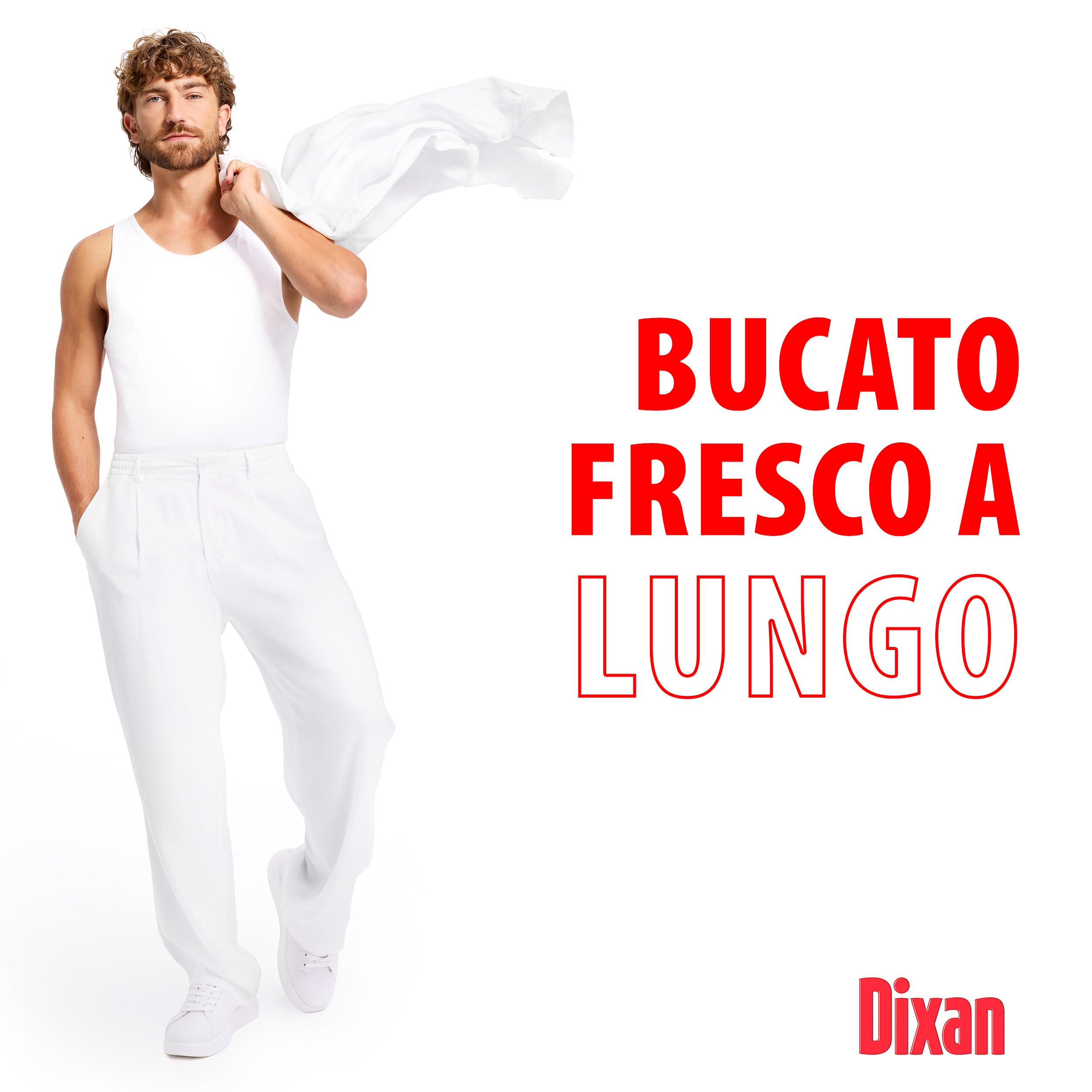 Dixan Detersivo Lavatrice Polvere Classico, con tecnologia Pulito Profondo, confezione singola formato da 100 lavaggi (Confezione da 2)