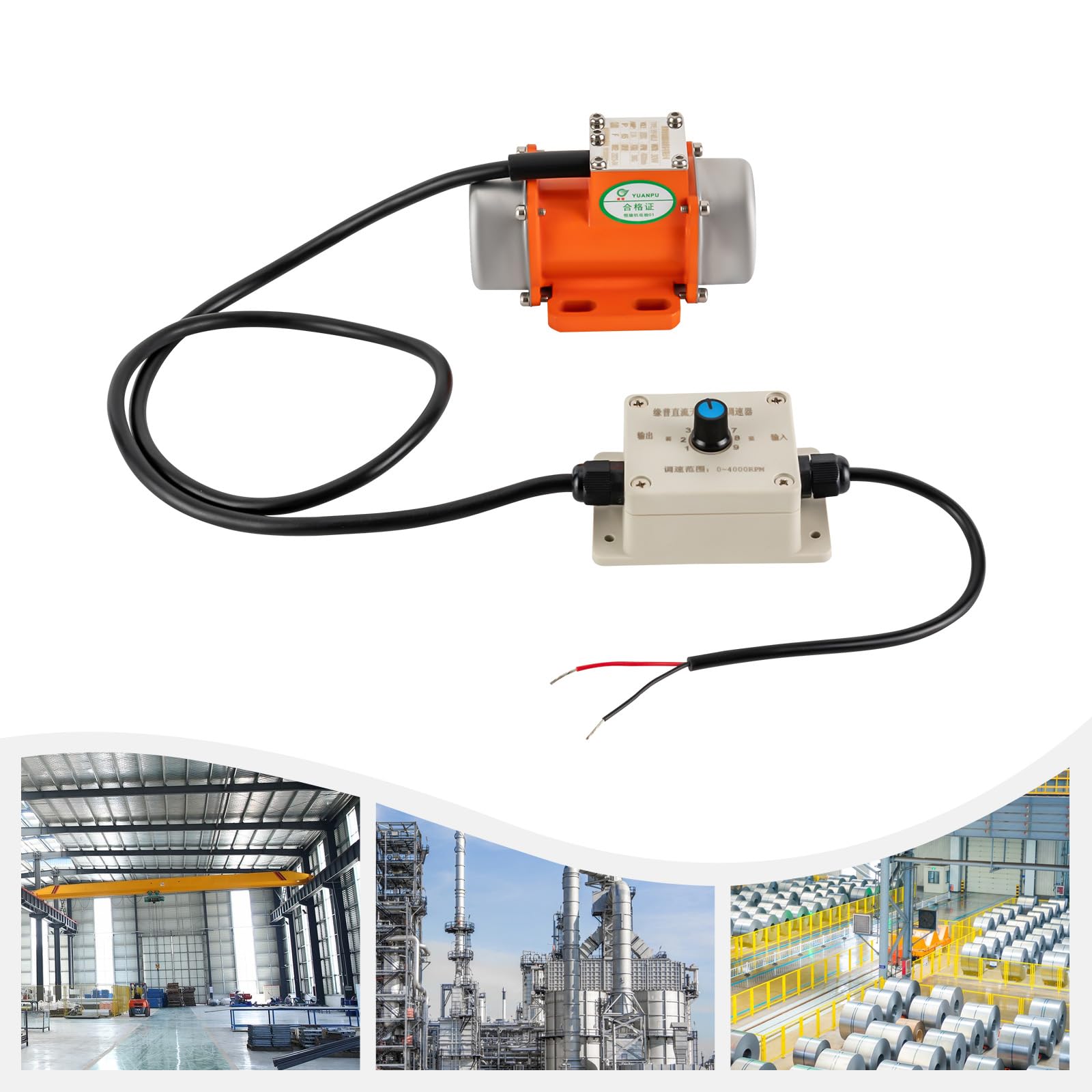Electric Vibrationsmotor,3phase Vibrator Motor,30W Brushless Dc RüTtelmotor FüR Bergbau,Asynchronous Vibrierend Motor