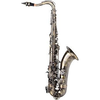 Classic Cantabile Winds TS-450 Antique Yellow Tenor Saxophone Brass Vintage Painting High Fis Flaps Ergonomic Flap Mechanism