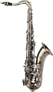 Classic Cantabile Winds TS-450 Antique Yellow Tenorsaxophon (Messing, Vintage Lackierung, Hoch-Fis-Klappen, ergonomische Klappenmechanik)