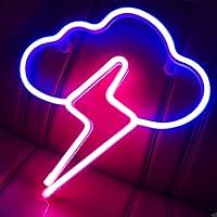 Vista 225 de Cloud Neon Signs, LED Light for Wall Decor, Battery or USB Powered for Bedroom Aesthetic Teen Girl Kid Room Christmas Wedding Party (White)