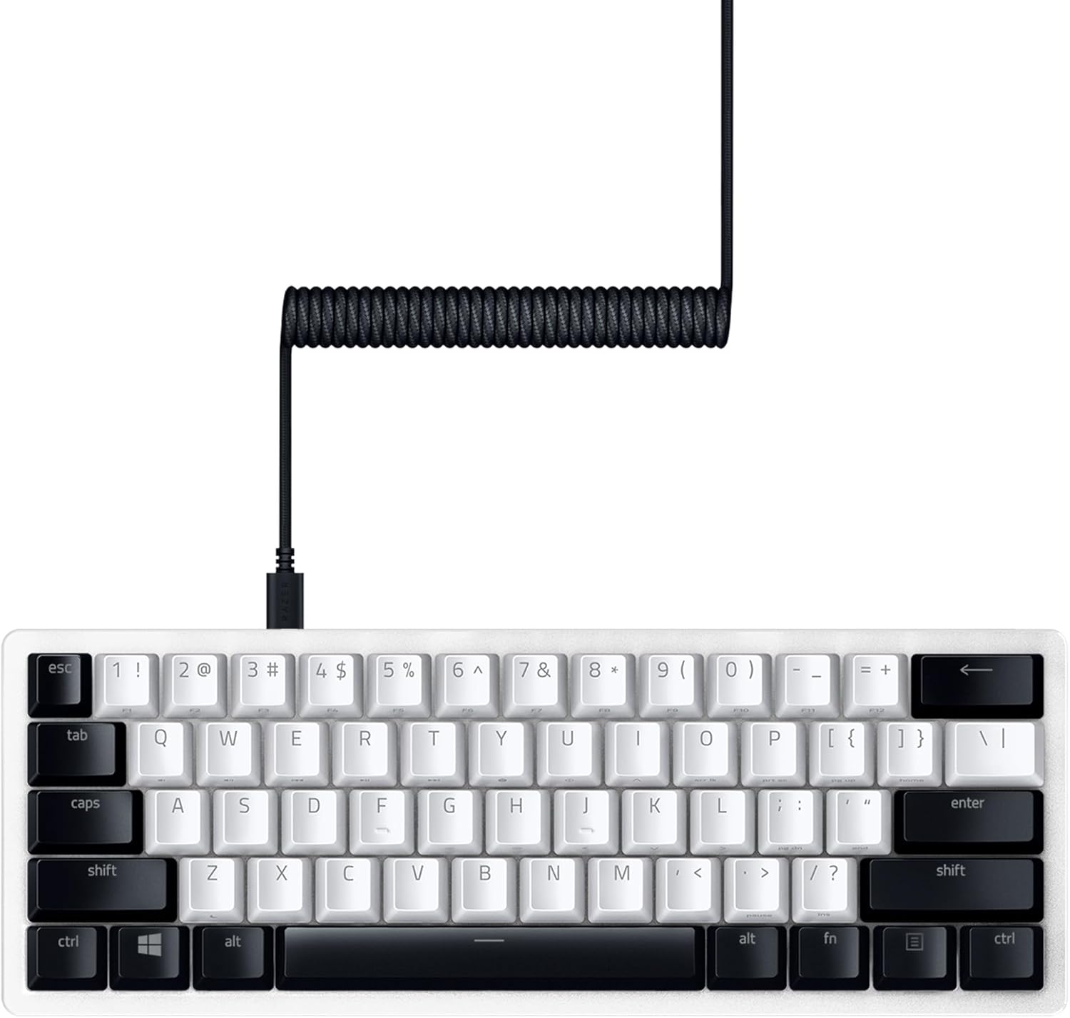 Tecla PBT + Cable enrollado