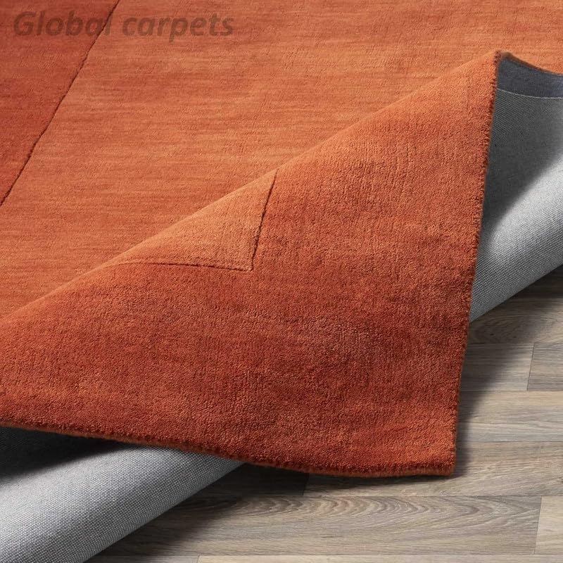 Image of Carpets and Rugs Handwoven Woolen Thick Floral and Contemporary Designs for Area Rugs, Carpets for Living Room, Bedroom, Hall Long Size 12x15 feet