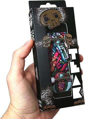 Miniatura 2 de Teak Tuning Diapasón gráfico de transferencia de calor de 1.339 in completo - Wallace Stained Glass Edition