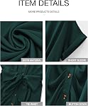 BTFBM Femmes Bouton Down Robes de chemise ruche Satin manches courtes Lapel V Col d'été Maxi Robe 2026 Fêtes Invité de mariage