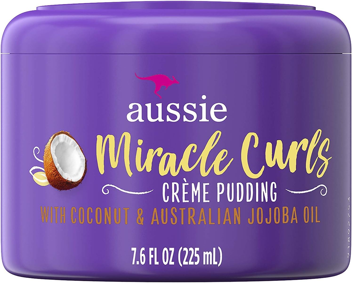 Aussie Creme Pudding Miracle Curls 7.6 Ounce Jar (225ml)