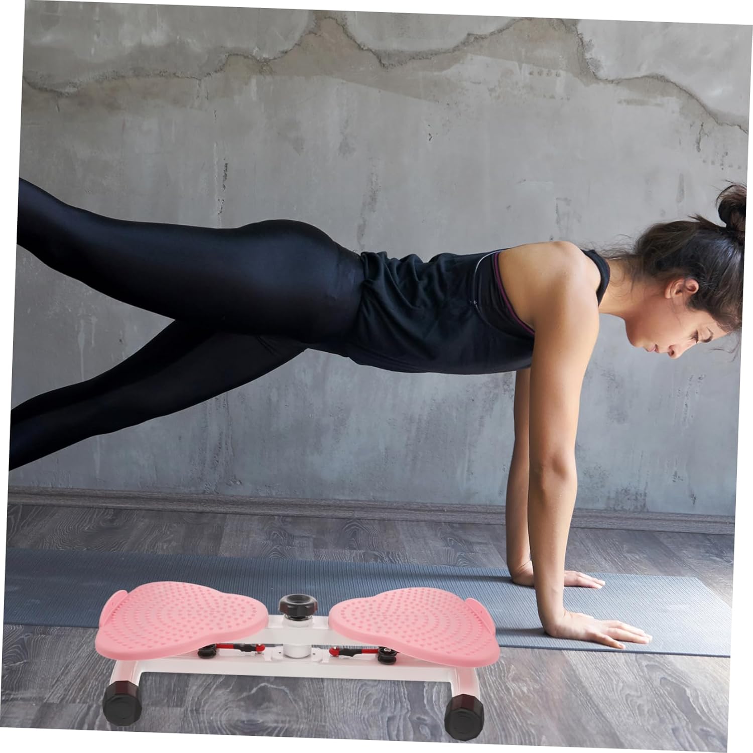 Kisangel 1Pc Waist Twisting Fitness Device Rotating Board for Exercise Equipment for Slimming Hips Thighs for Full Body Massage Calorie Burning