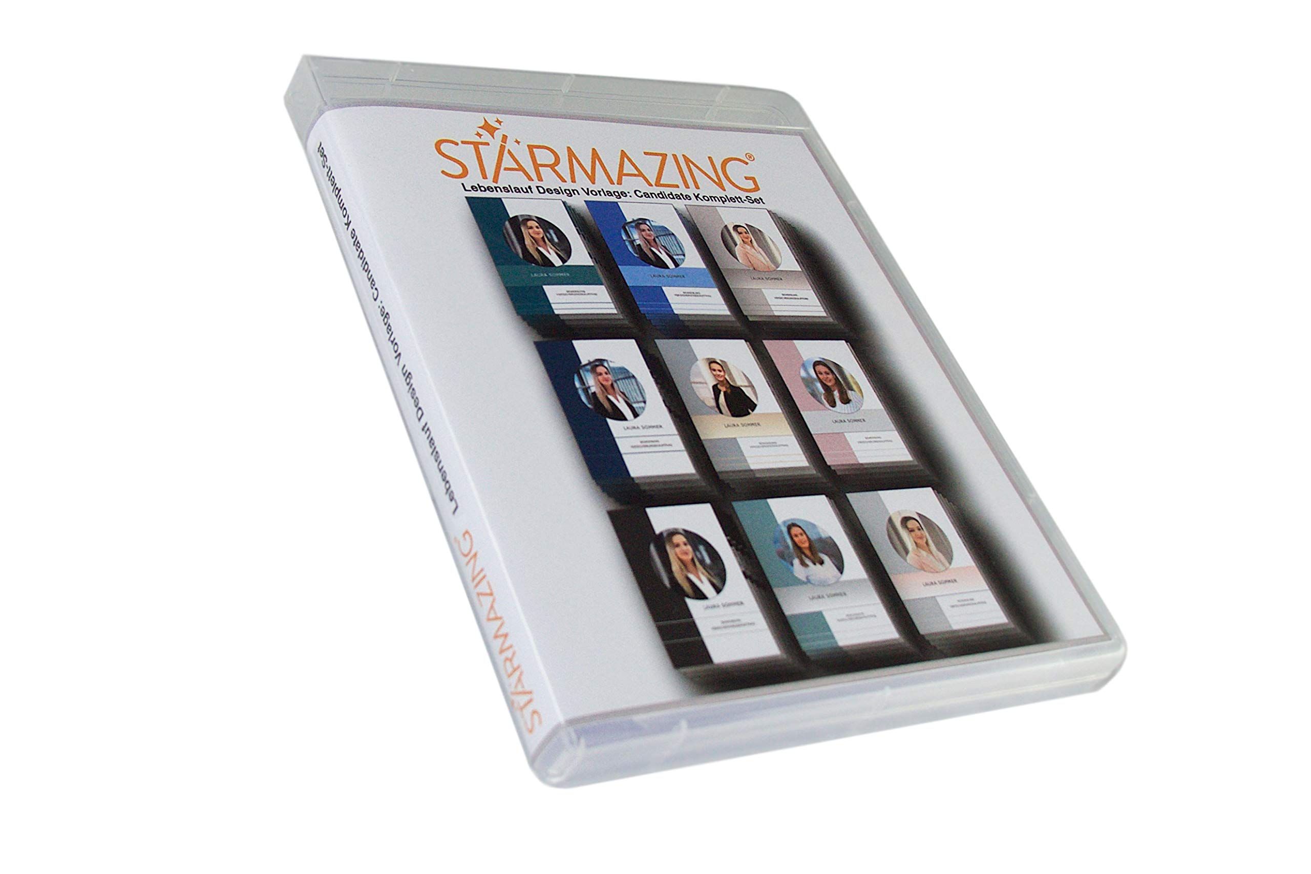 Lebenslauf Design ULTIMATE Vorlage 2026 "Candidate XL Komplett-Set" für moderne Bewerbungen mit PC (Word) und MAC (Pages) | 9 Farbvarianten | Mit Videoanleitung + Support