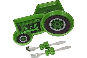 Funwares John Deere Kids Plate Sets
