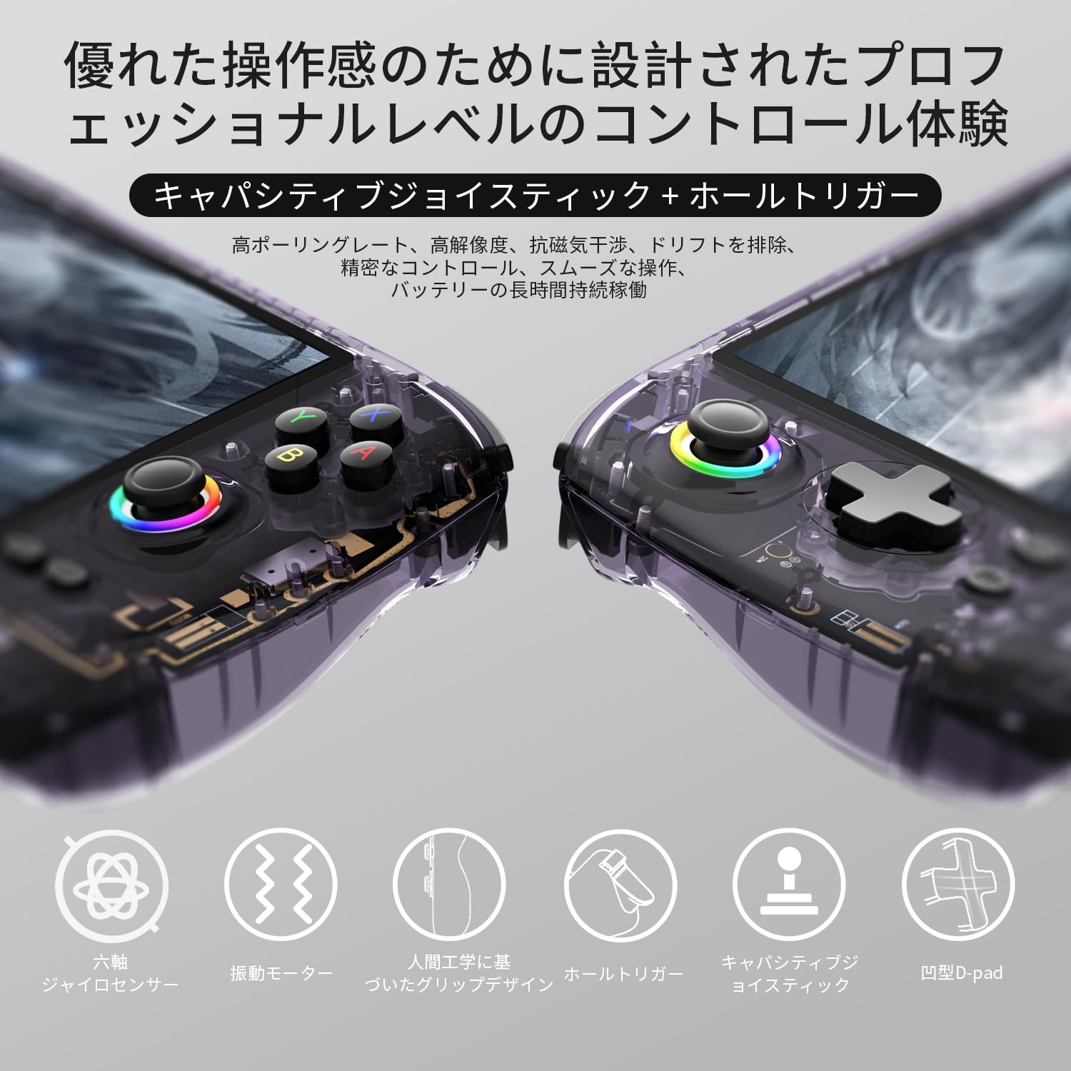 Anbernic RG 557 クリアパープル ほぼ未使用 Anbernic RG 557 クリアパープル ほぼ未使用 ANBERNIC RG557 RG