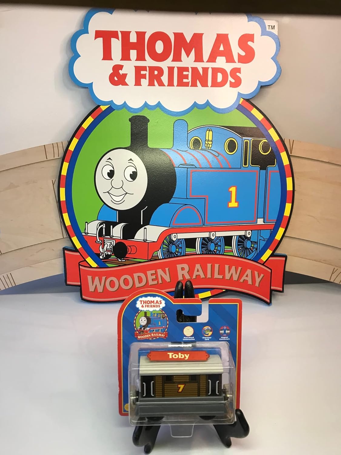 Generic Toby Compatible with Thomas & Friends Wooden Railway by Learning Curve - Toby - LC99007