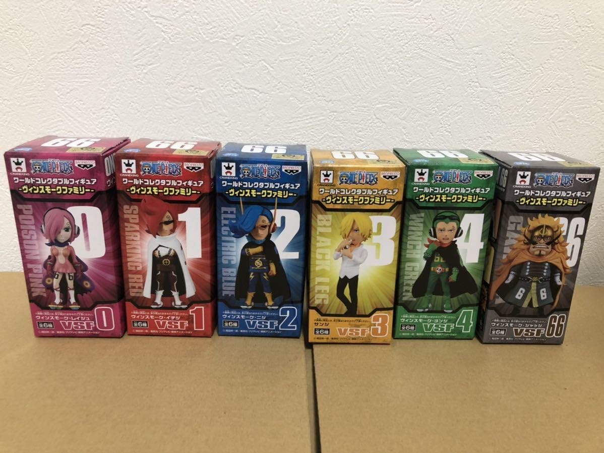 Amazon ワンピース ワールドコレクタブルフィギュア ヴィンスモークファミリー ジェルマ66 フィギュア ドール 通販