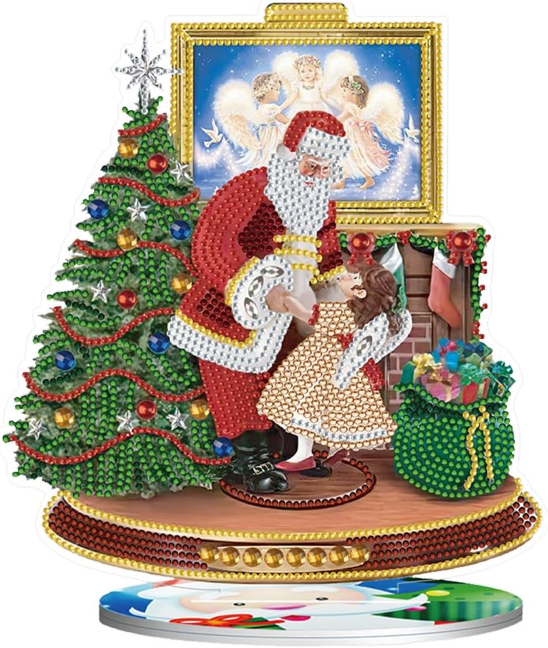 Alloyseed Christmas Diamond Painting Tabletop Kit Diamond