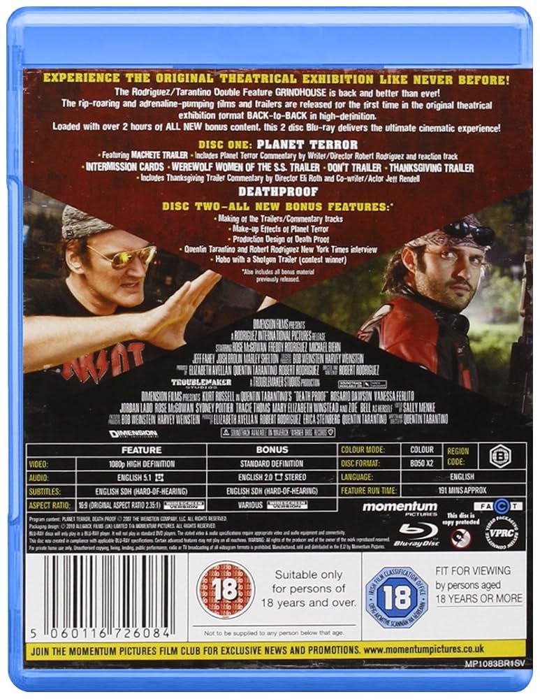 Amazon.com: Grindhouse Collector's Edition [Blu-ray