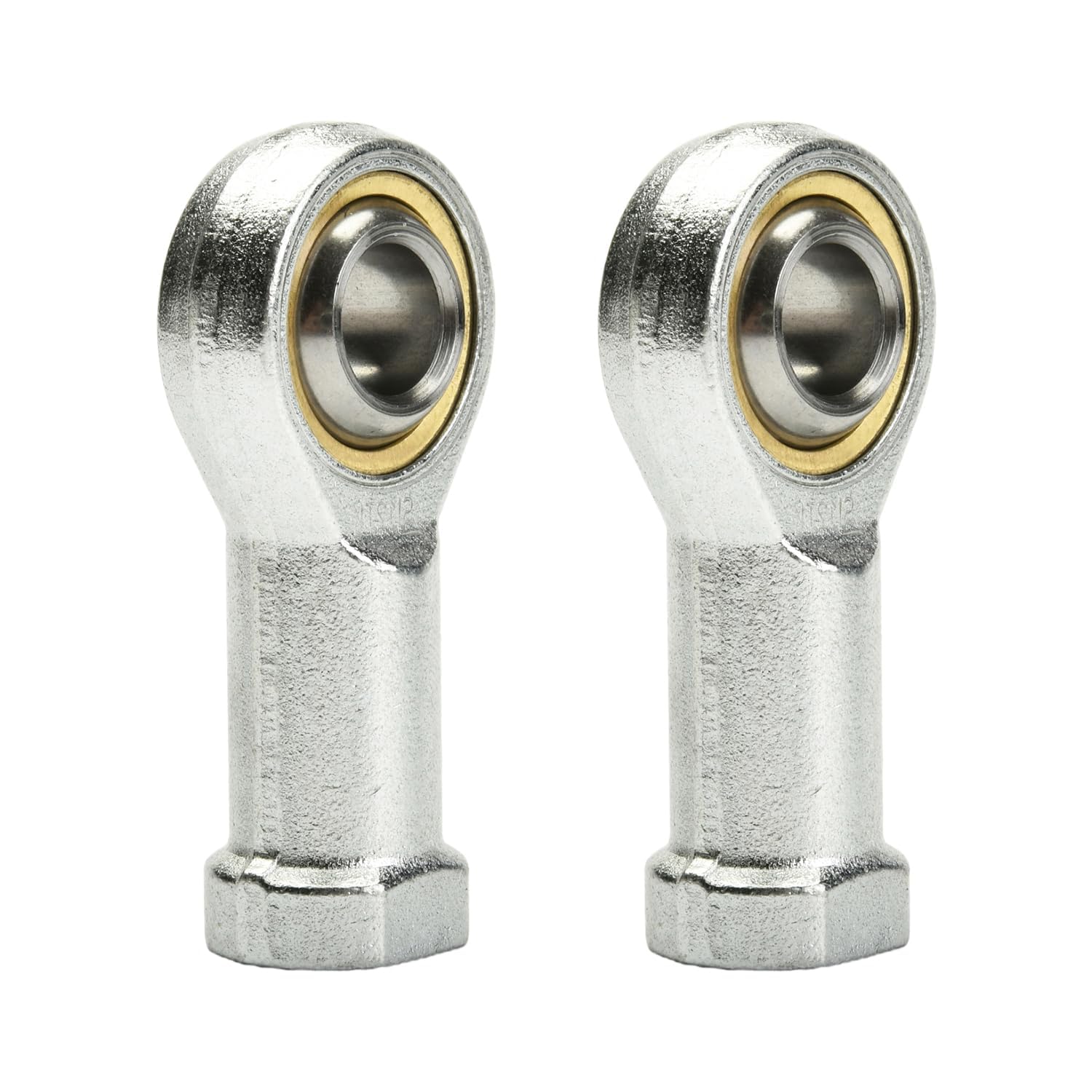 Bztoolbox 2Pcs SI12T/K Rod End Bearings, 12mm Bore Pre-Lubricated Bearings, M12 x 12mm Female Thread Right Hand