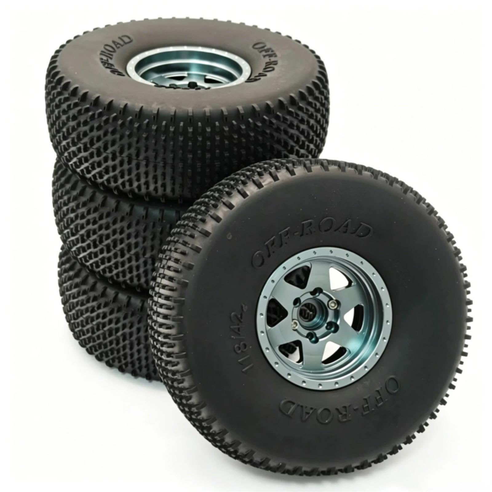 1,9" -Reifen Für Axial Für SCX10 II III 1/10 Rc Crawler Autoteile