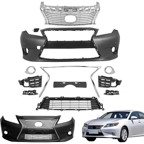 Complete Front Bumper Kit Compatible with 2013‑2015 Lexus ES350 ES300