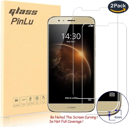 pinlu Pack  Pellicola Protettiva per Huawei GX8 Screen Protector Toccare Compatibile Pellicola Ultra Resistente Vetro temperato per Huawei GX8