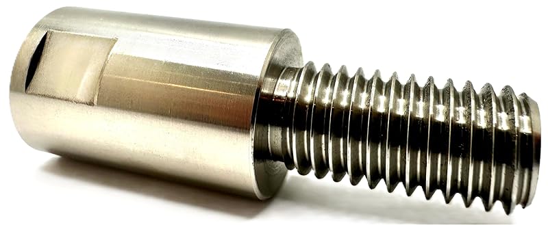 Extensão de eixo para esmerilhadeira angular Pro-Graad em aço inoxidável, rosca 5/8"-11, 6,99 cm, 1 unidade