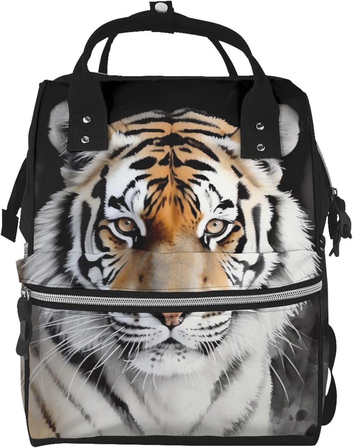 Tiger Diaper Bag Large Capacity Travel Backpack
