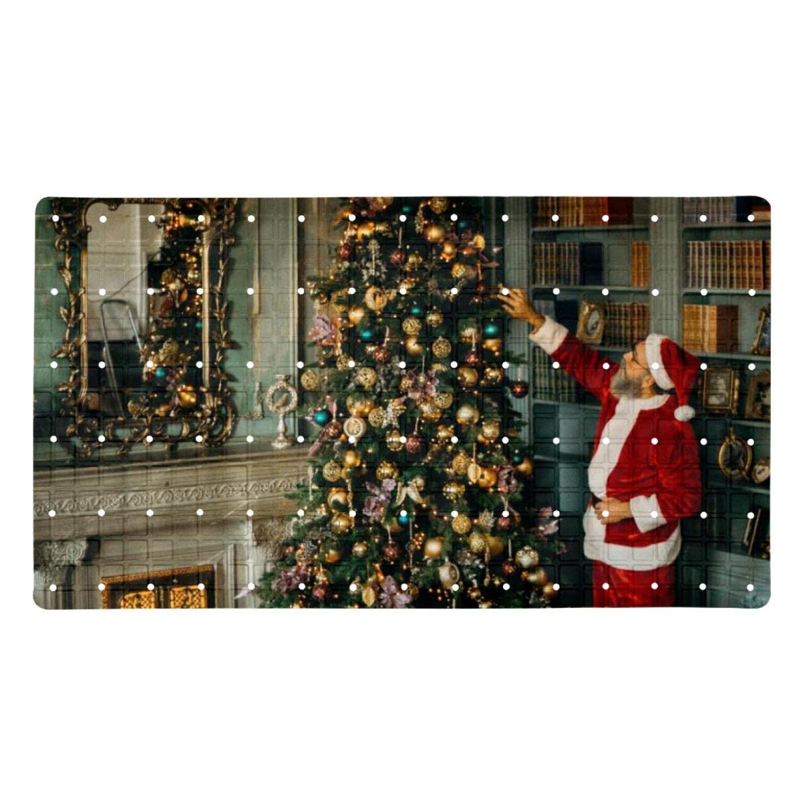 Tapis de bain de Noël antidérapant pour la sécurité des enfants et seniors