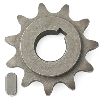 E-Bike Front Sprocket Compatible with Yozma in 10 Electric Dirt Bike Chain Engine Front Sprockets Replacement for Yozma IN10 Off-Road Motorcycle Accessories 11T