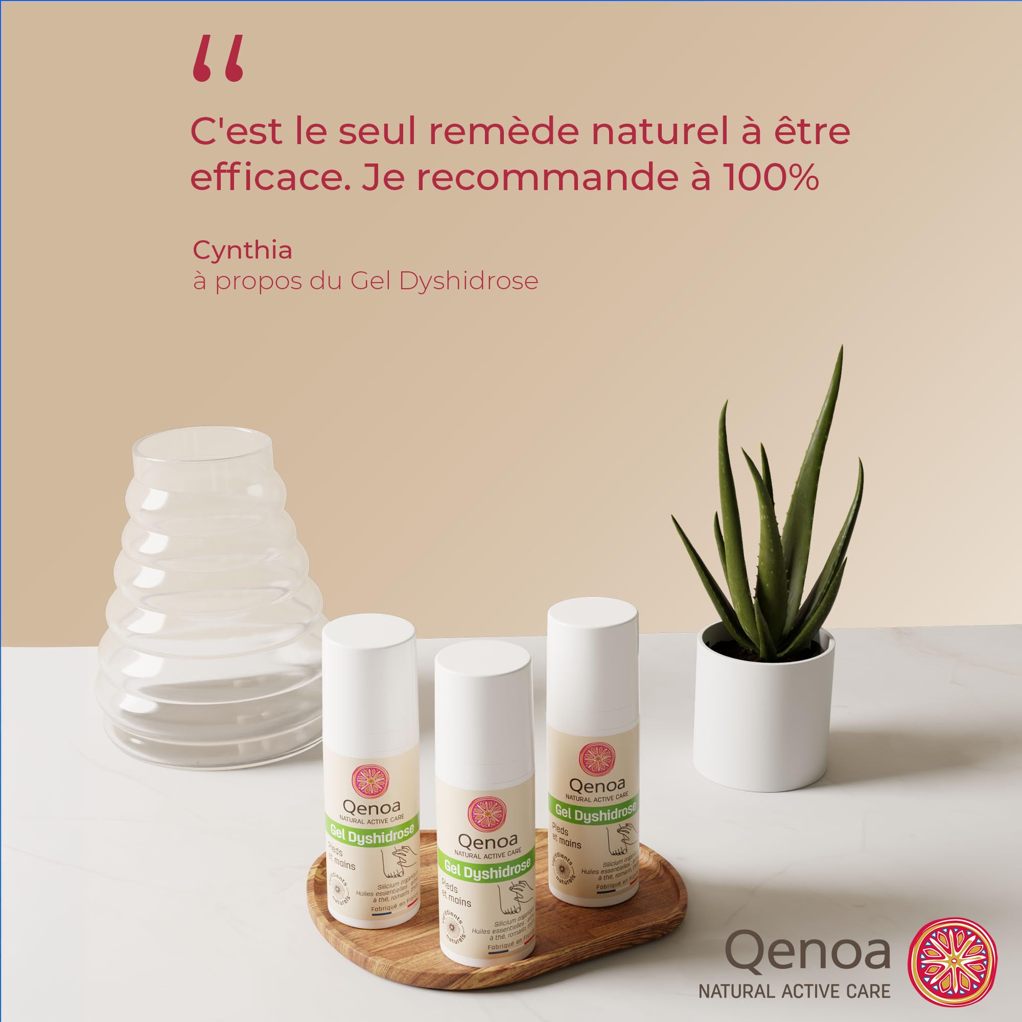 3 Gels Dyshidrose, Peaux sensibles, Soin dyshidrose naturel, Crème pour peaux sensibles, baume réparateur eczéma, 1 tube 50ml