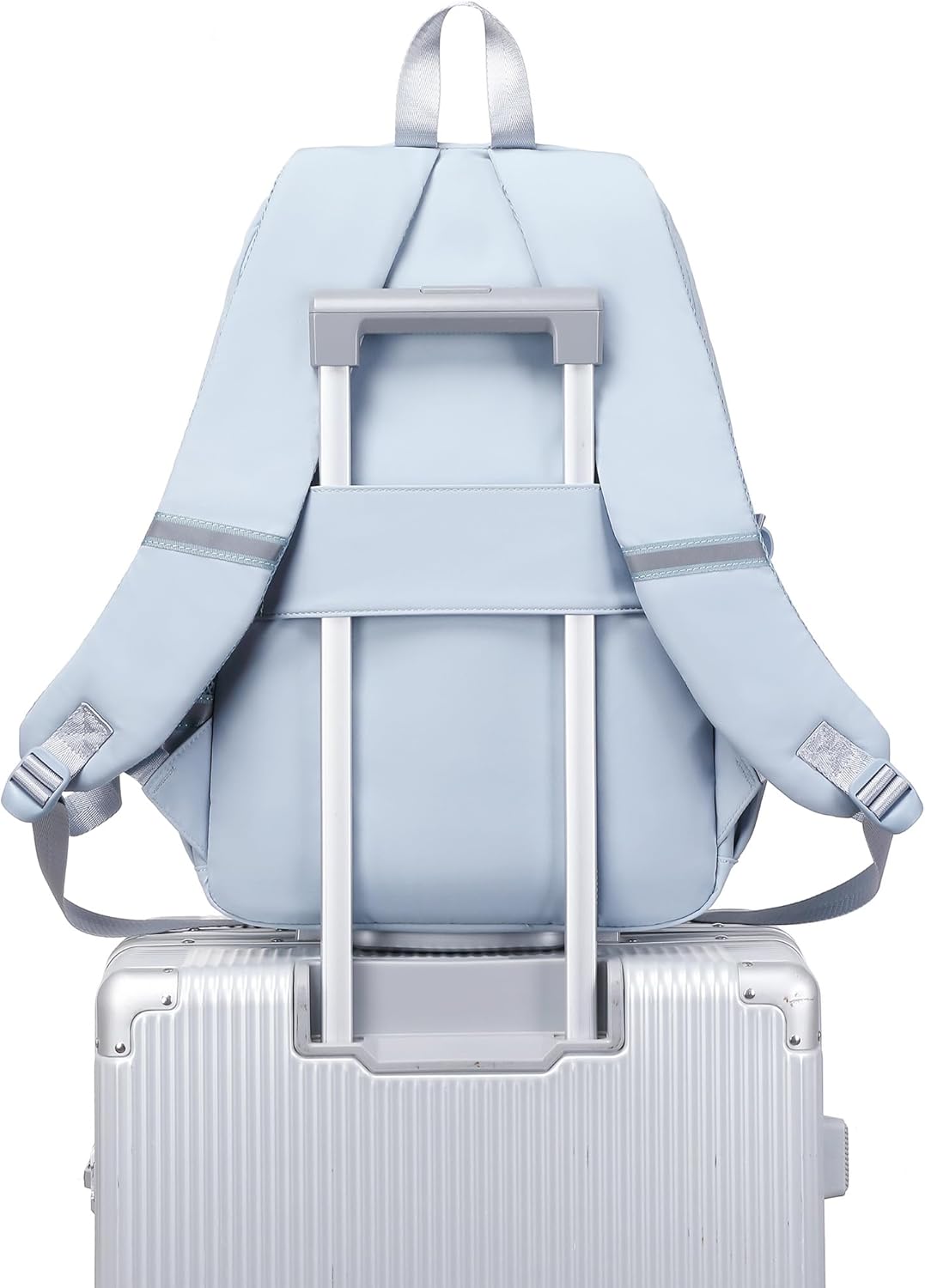 abshoo Big Student Laptop Backpack For College Women Middle High School Teen Girls Bookbag Travel Daypack (LightsteelBlue) - Image 6