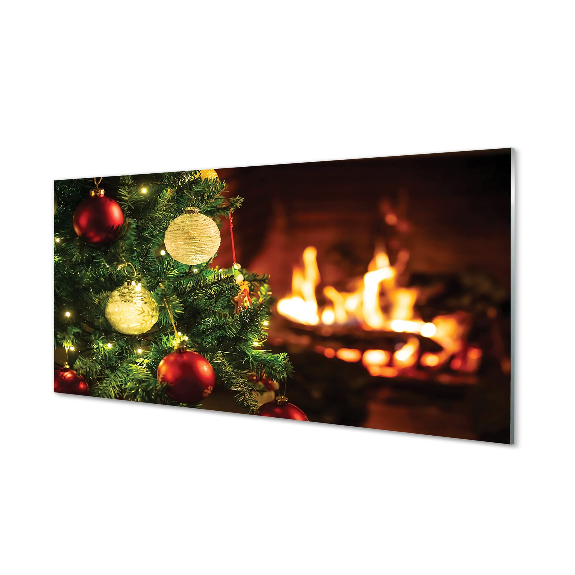 Décoration murale de Noël en verre Tulup : sublimez vos murs nus sans encombrer l'espace