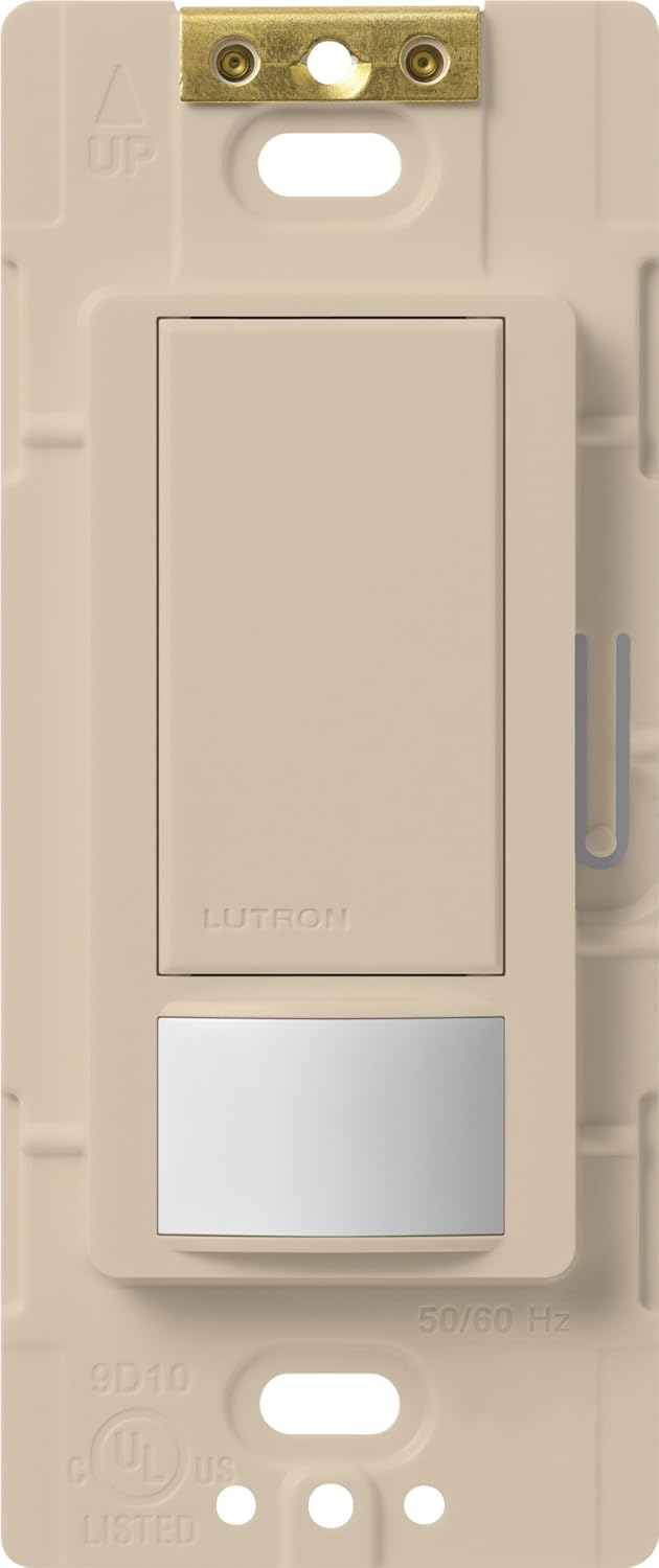 Lutron Lutron MS-OPS6M2-DV-WH Maestro 6-Amp Multi-Location Dual Voltage Occupancy Sensing Switch, White
