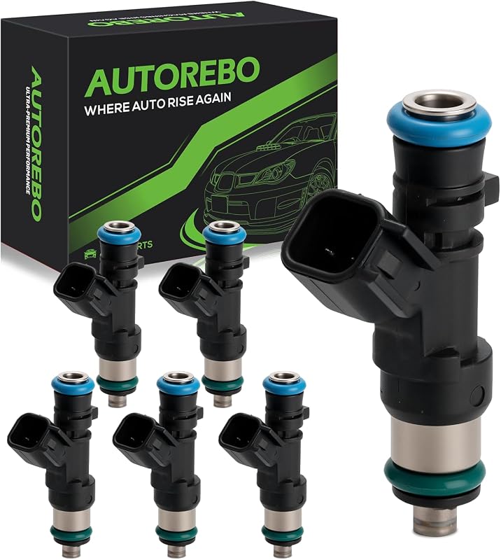 Injetores de combustível AUTOREBO FJ612 para Dodge e Chrysler V6 – Conjunto com 6 unidades