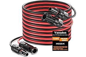 2x100 Feet Solar Panel Extension Cable