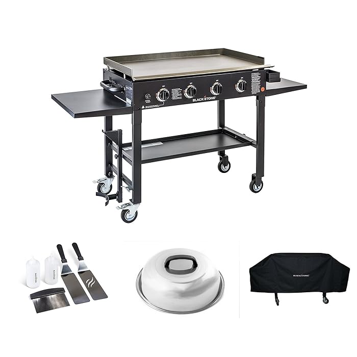Buy Blackstone 36 inch Outdoor Flat Top Gas Grill Griddle Station