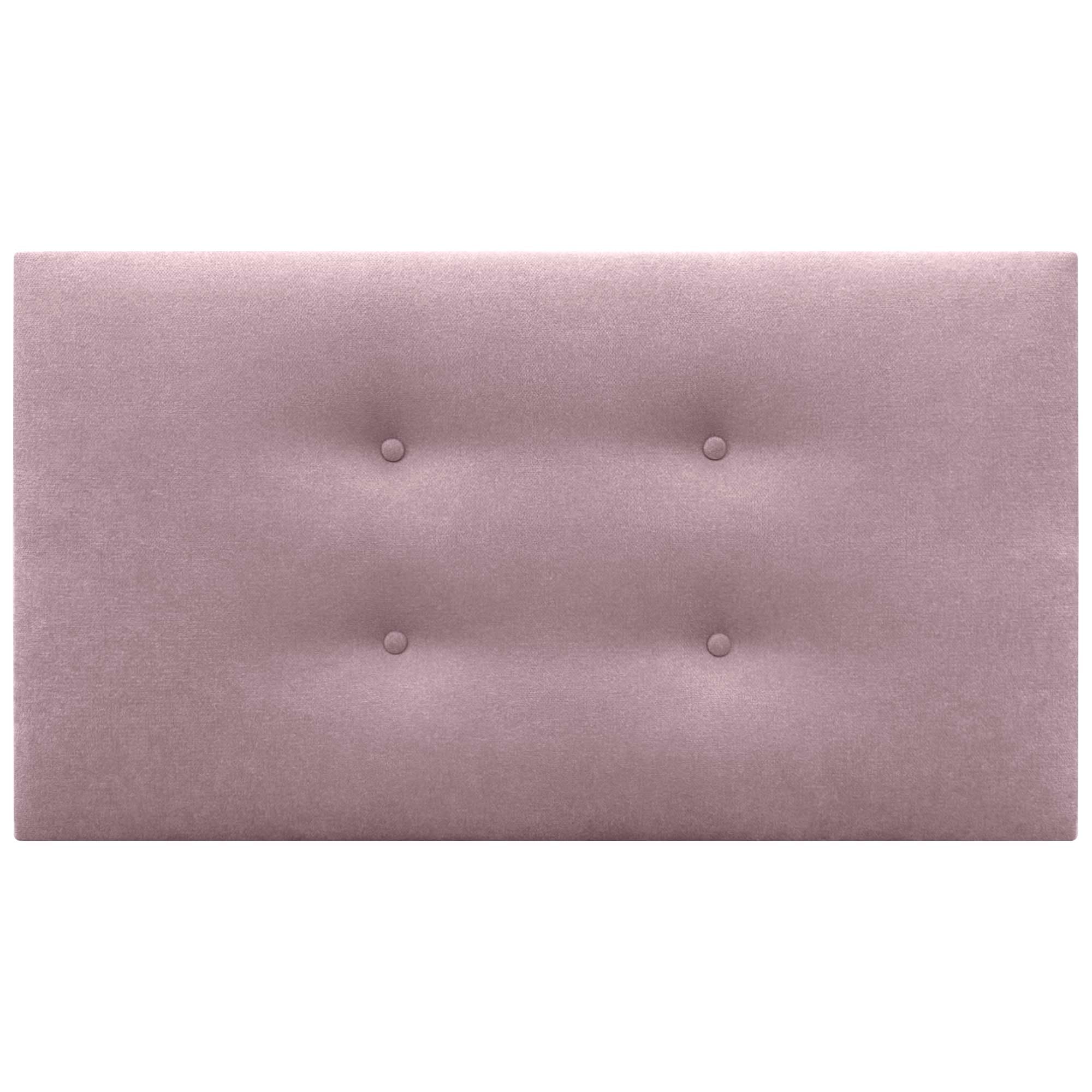 DHOME Cabecero de Polipiel o Tela AQUALINE Pro con 2 hileras de Botones Cabezal tapizado Cama Lujo (Tela Rosa, 105x50cm (Camas 80/90/105))