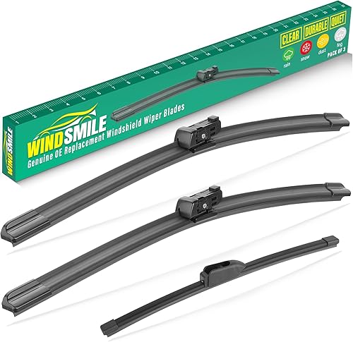 Vista 68 de 26" 22" 11" Limpiaparabrisas de repuesto para Ford Explorer 2011 2012 2013 2014 2015 2016 2017 2018 2019 2020 2021 2022 2023 2024 Juego