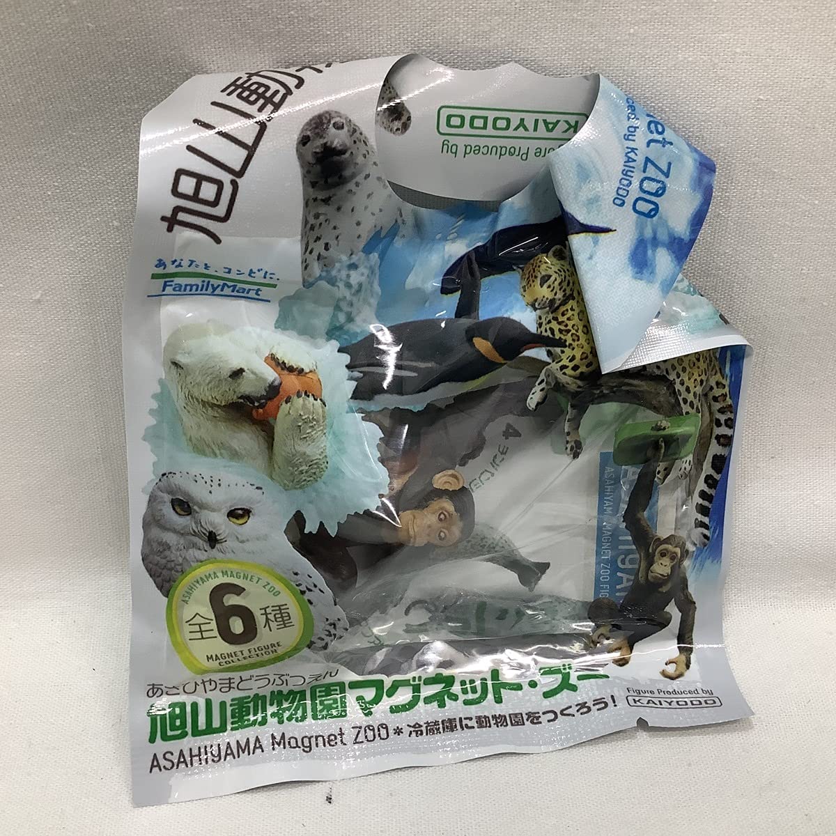 Amazon | 【未開封】海洋堂 旭山動物園 マグネット・ズー 全6種 未開封