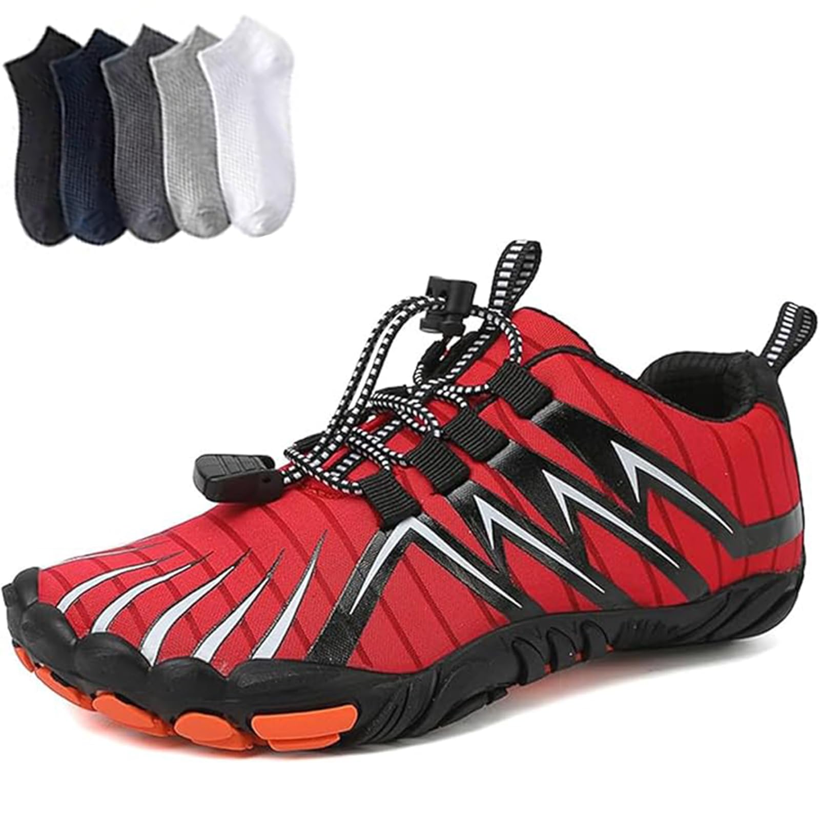 Hiking Womens Men, Pro Barefoot Shoes with Wide Toe Box, Healthy and Non-Slip Breathable Barefoot Shoes — view 31